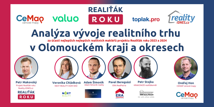 Analýza vývoje realitního trhu v Olomouckém kraji - prosinec 2024